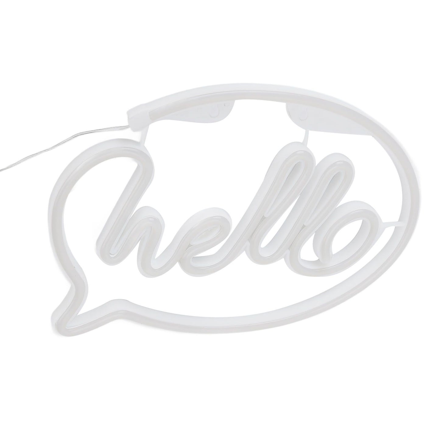 Neon Light USB Powered Battery Operated Hello LED Neon Sign for Restaurant Decoration Bar Decoration 5V V1294-YM0523-3119210195911