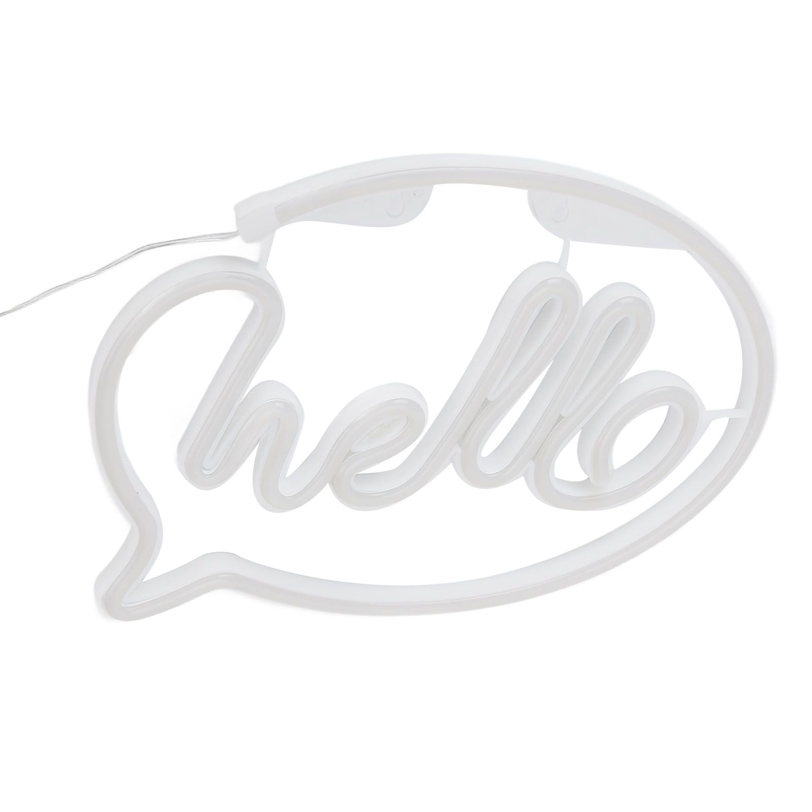 Neon Light USB Powered Battery Operated Hello LED Neon Sign for Restaurant Decoration Bar Decoration 5V V1294-YM0523-3119210195911