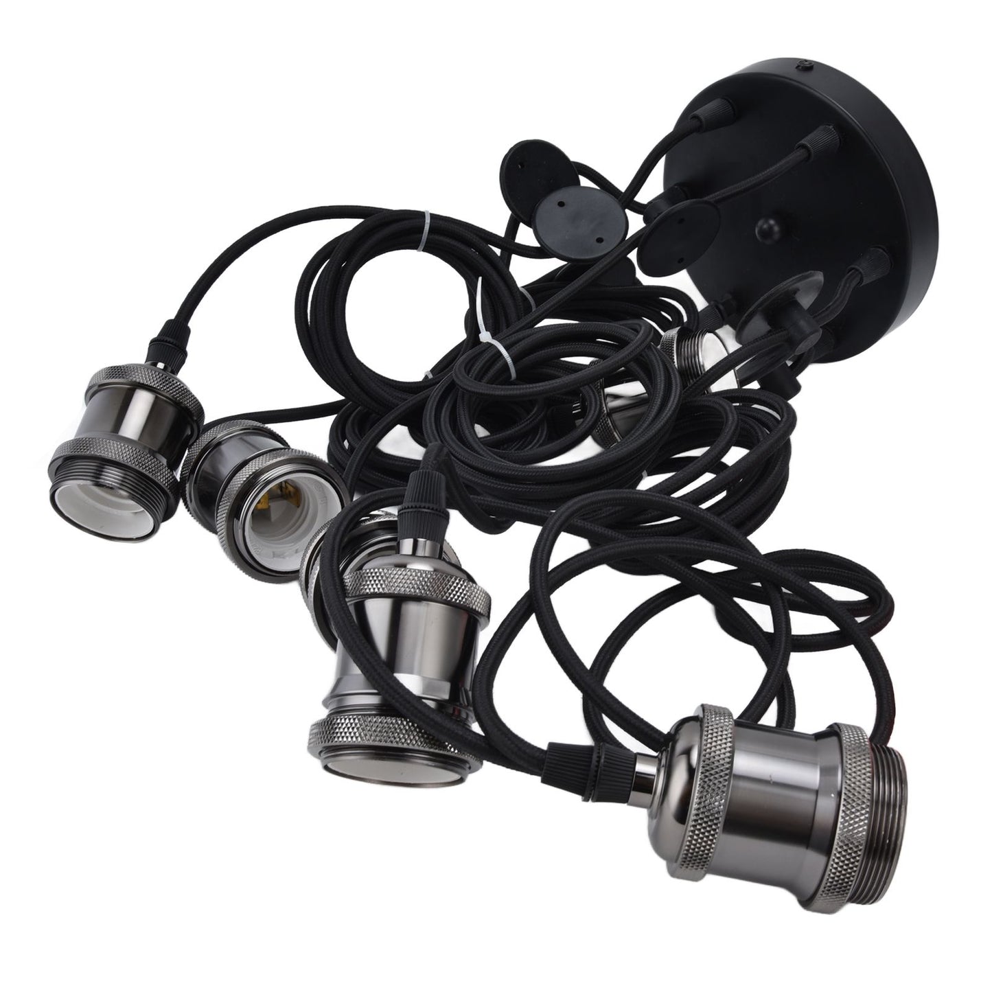 6 Arms Ajustable DIY Ceiling Spider Lamp Holder Retro Beautifully Classic Spider Pendent Lamps Holder V1294-YM0523-3119210197611