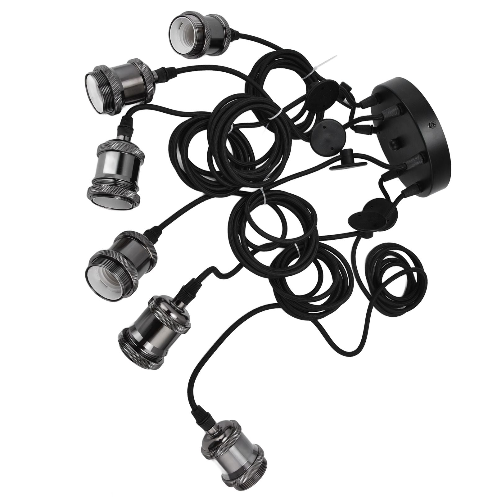 6 Arms Ajustable DIY Ceiling Spider Lamp Holder Retro Beautifully Classic Spider Pendent Lamps Holder V1294-YM0523-3119210197611