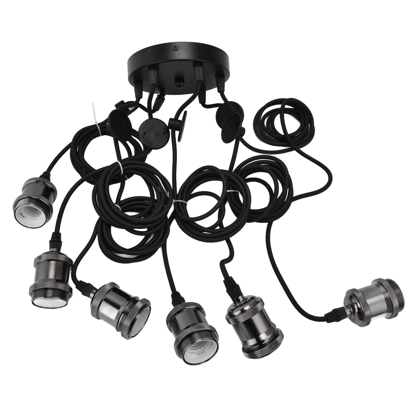 6 Arms Ajustable DIY Ceiling Spider Lamp Holder Retro Beautifully Classic Spider Pendent Lamps Holder V1294-YM0523-3119210197611