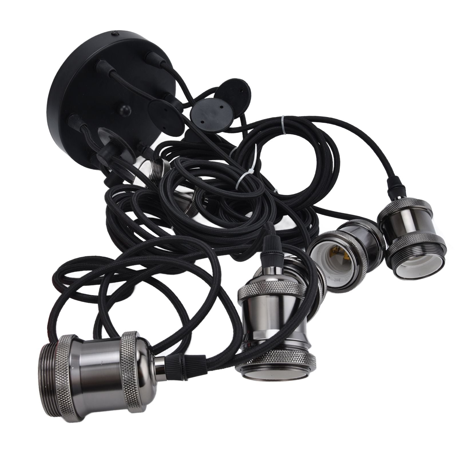 6 Arms Ajustable DIY Ceiling Spider Lamp Holder Retro Beautifully Classic Spider Pendent Lamps Holder V1294-YM0523-3119210197611