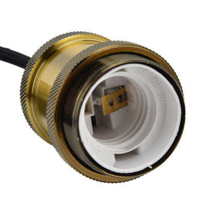 Retro Pendant Light Cord Kit Gold Hanging Plug In Lamp Socket Kit for DIY Light Fixtures V1294-YM0523-3119210201111