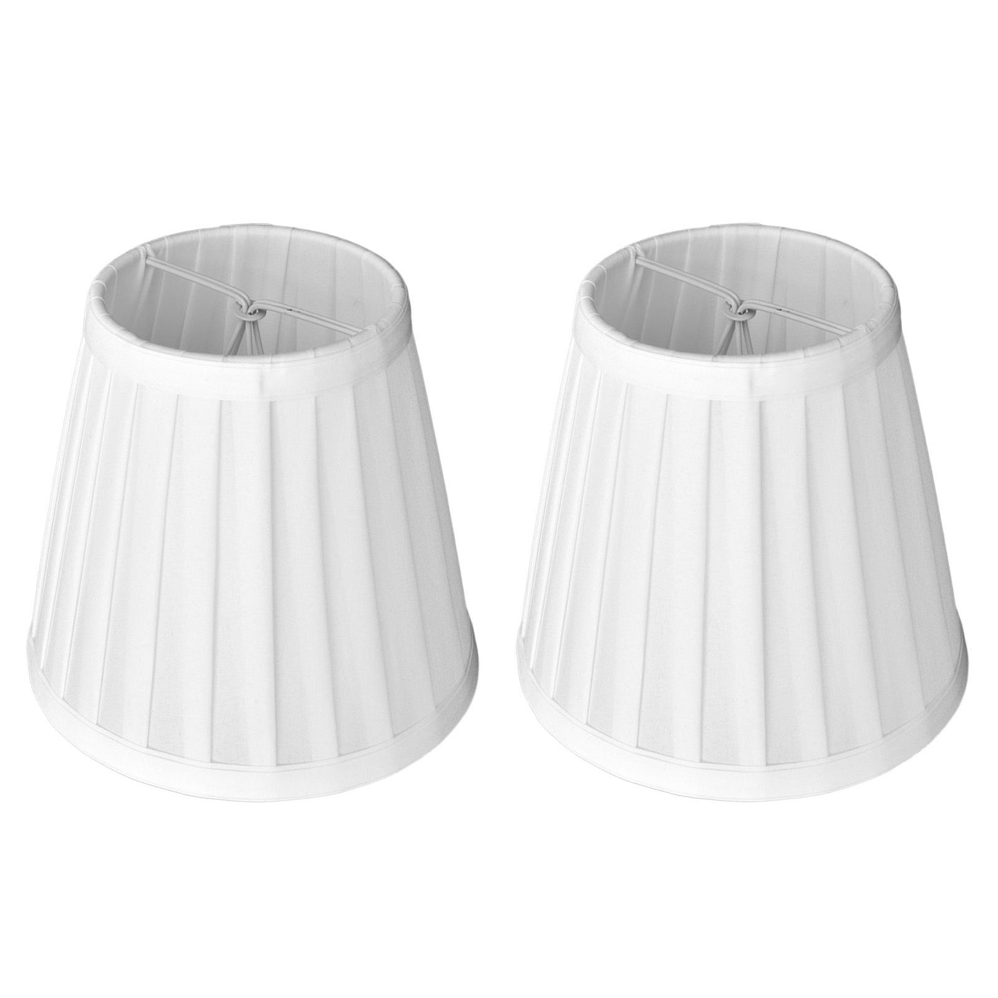 2 Pcs Double Small Lamp Shade Clip On Bulb Comfortable Material Barrel Fabric Lampshade for Table Chandelier V1294-YM0523-3119210203611