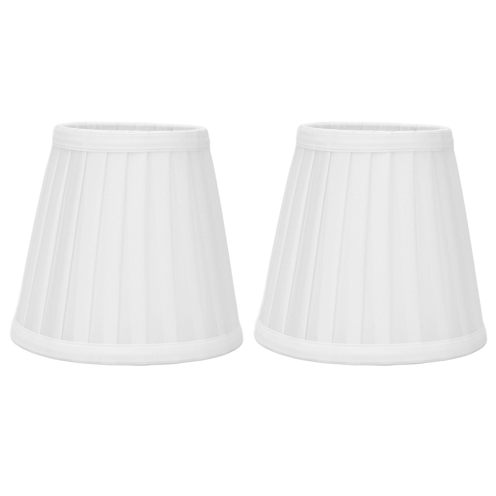 2 Pcs Double Small Lamp Shade Clip On Bulb Comfortable Material Barrel Fabric Lampshade for Table Chandelier V1294-YM0523-3119210203611