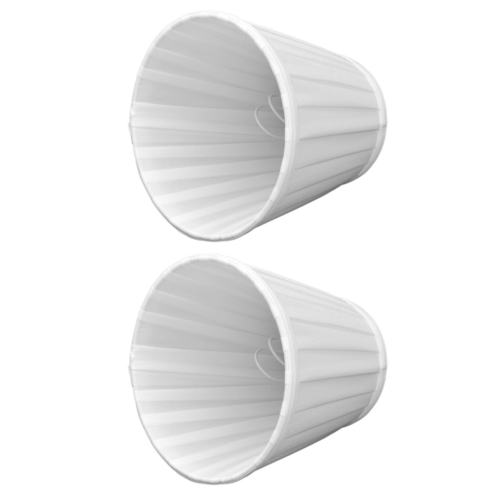 2 Pcs Double Small Lamp Shade Clip On Bulb Comfortable Material Barrel Fabric Lampshade for Table Chandelier V1294-YM0523-3119210203611