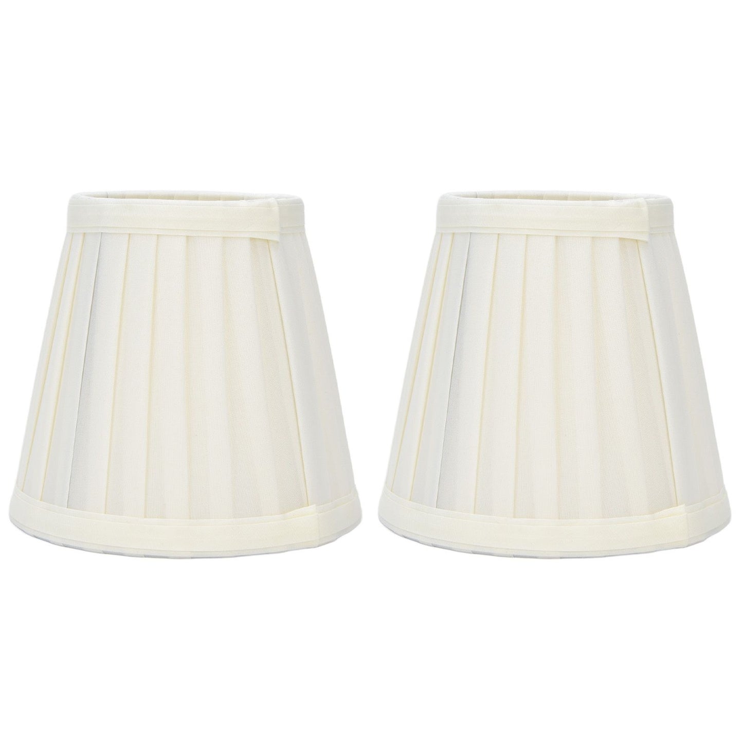 2 Pcs Double Small Lamp Shade Clip On Bulb Comfortable Material Barrel Fabric Lampshade for Table Chandelier V1294-YM0523-3119210203612