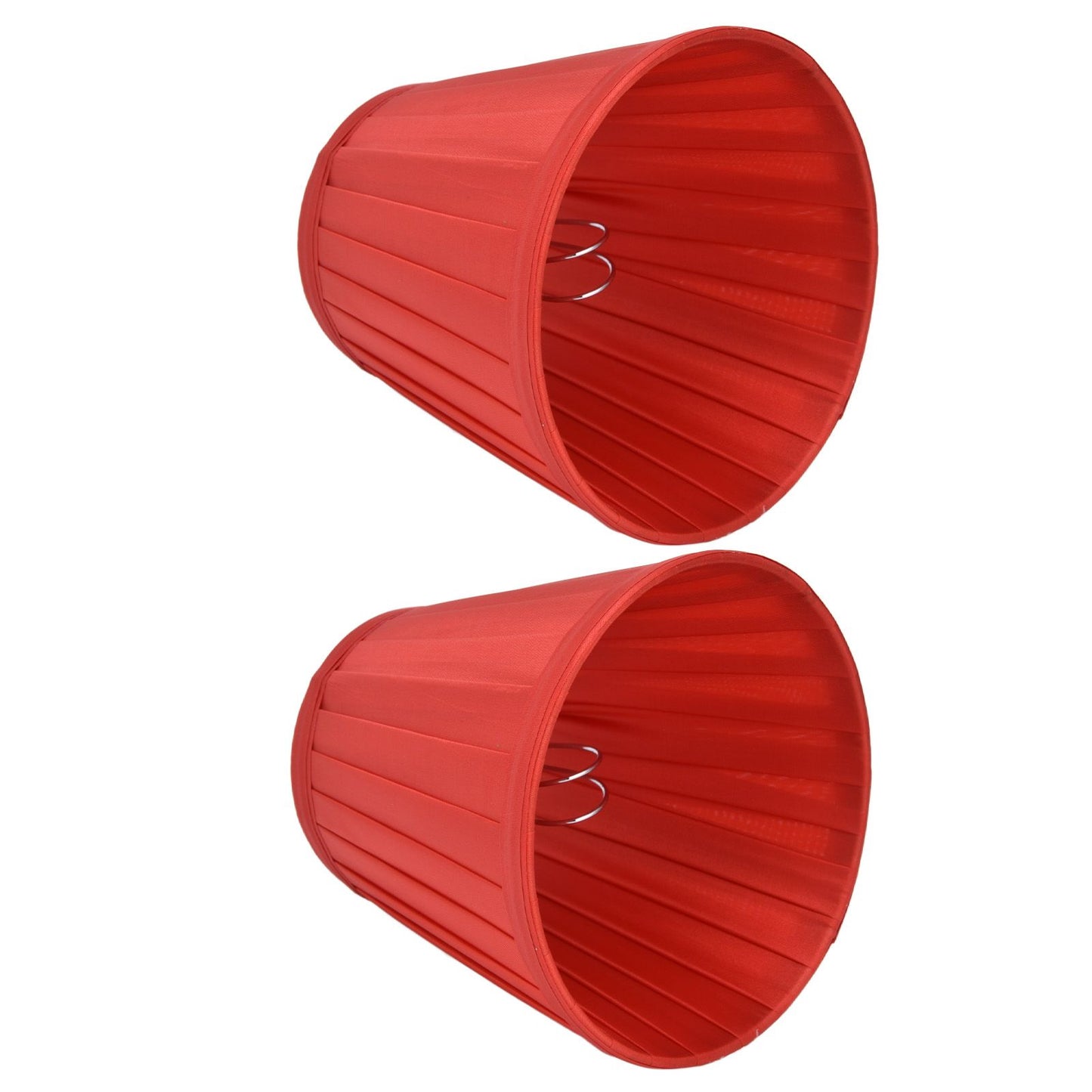 2 Pcs Double Small Lamp Shade Clip On Bulb Comfortable Material Barrel Fabric Lampshade for Table Chandelier V1294-YM0523-3119210203613
