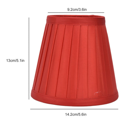 2 Pcs Double Small Lamp Shade Clip On Bulb Comfortable Material Barrel Fabric Lampshade for Table Chandelier V1294-YM0523-3119210203613