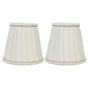 2 Pcs Double Small Lamp Shade Clip On Bulb Comfortable Material Barrel Fabric Lampshade for Table Chandelier V1294-YM0523-3119210203614