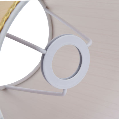 2PCS Small Lamp Shade Fabric Beige Golden Edge Lampshade for E14 Table Chandelier Wall Lamp V1294-YM0523-3119210205411