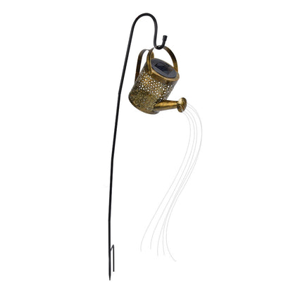 Solar Watering Can Lights Automatic Unique Rust Proof Convenient Retro Kettle Shape LanternS S Shape V1294-YM0523-3119210208313