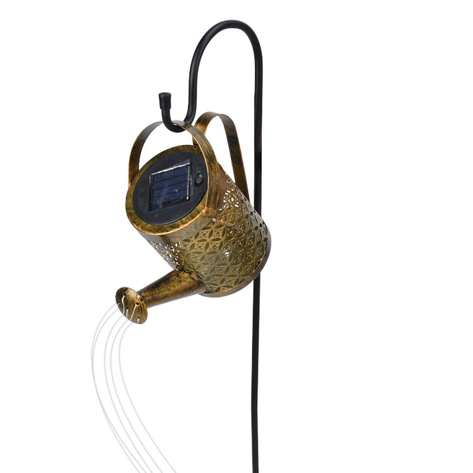 Solar Watering Can Lights Automatic Unique Rust Proof Convenient Retro Kettle Shape LanternS S Shape V1294-YM0523-3119210208313