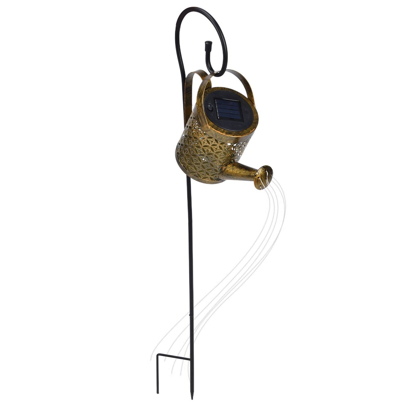 Solar Watering Can Lights Automatic Unique Rust Proof Convenient Retro Kettle Shape LanternS G Shape V1294-YM0523-3119210208314