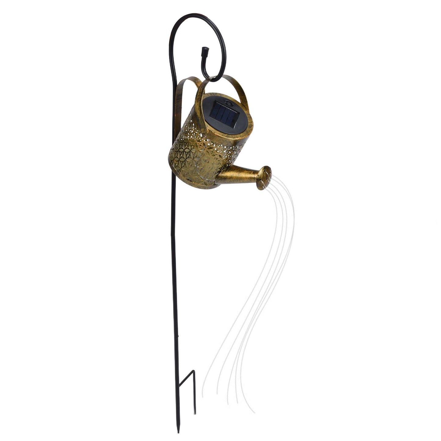 Solar Watering Can Lights Automatic Unique Rust Proof Convenient Retro Kettle Shape LanternS G Shape V1294-YM0523-3119210208314