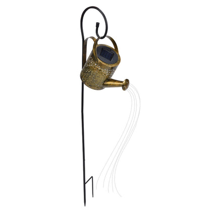 Solar Watering Can Lights Automatic Unique Rust Proof Convenient Retro Kettle Shape LanternS G Shape V1294-YM0523-3119210208314