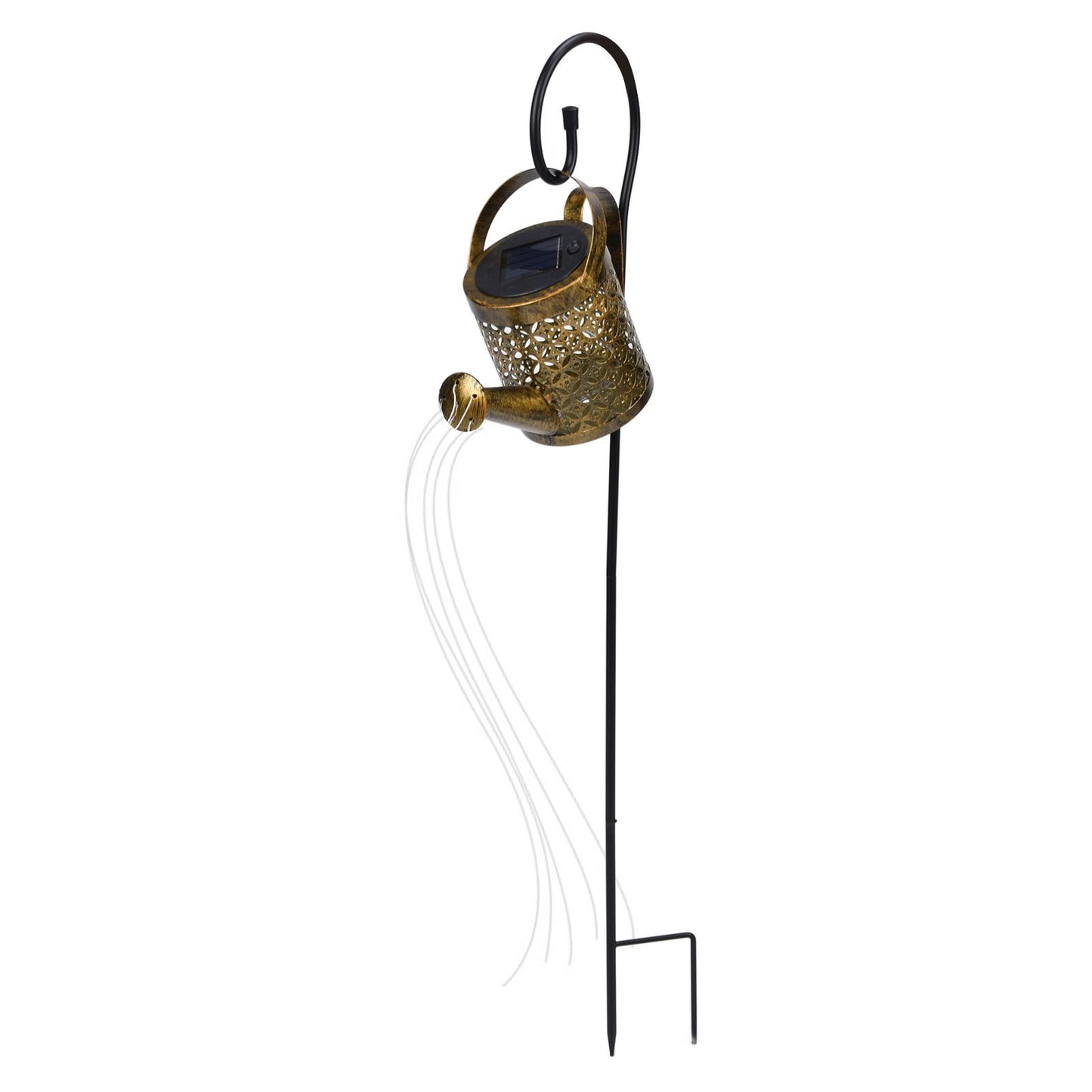 Solar Watering Can Lights Automatic Unique Rust Proof Convenient Retro Kettle Shape LanternS G Shape V1294-YM0523-3119210208314