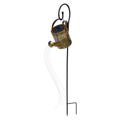 Solar Watering Can Lights Automatic Unique Rust Proof Convenient Retro Kettle Shape LanternS G Shape V1294-YM0523-3119210208314
