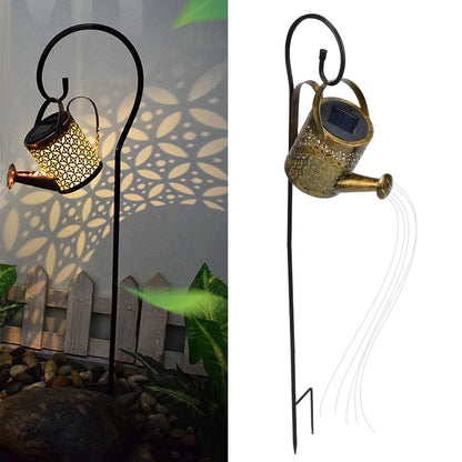 Solar Watering Can Lights Automatic Unique Rust Proof Convenient Retro Kettle Shape LanternS G Shape V1294-YM0523-3119210208314