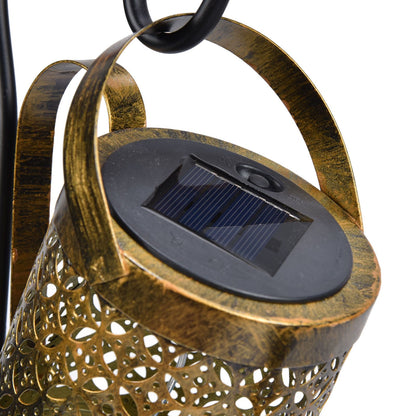 Solar Watering Can Lights Automatic Unique Rust Proof Convenient Retro Kettle Shape LanternS G Shape V1294-YM0523-3119210208314