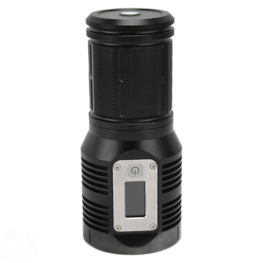 Strong Light Flashlight Digital Display Rainproof Rechargeable Flashlight for Camping Emergency Lighting Work V1294-YM0523-3119210209411