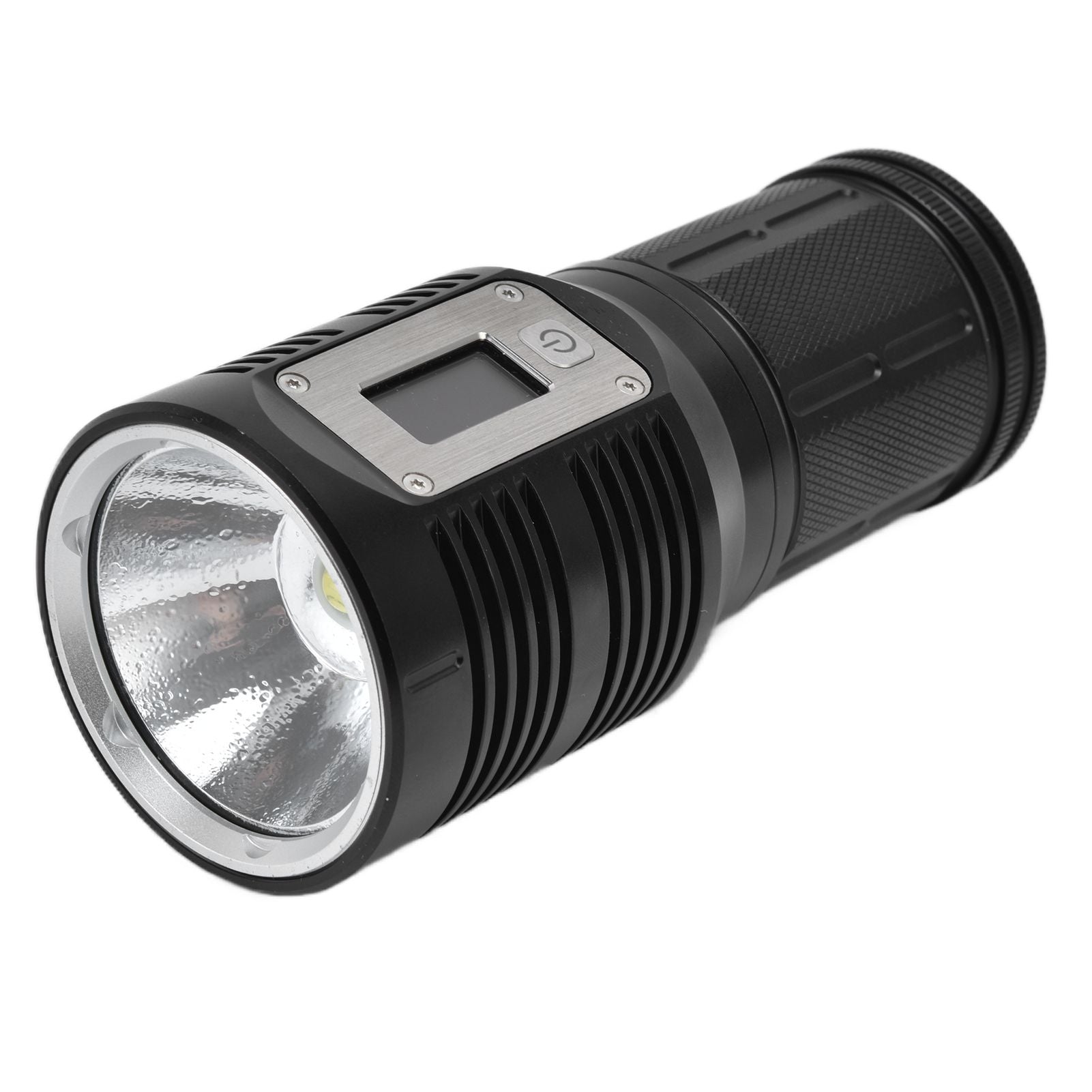 Strong Light Flashlight Digital Display Rainproof Rechargeable Flashlight for Camping Emergency Lighting Work V1294-YM0523-3119210209411