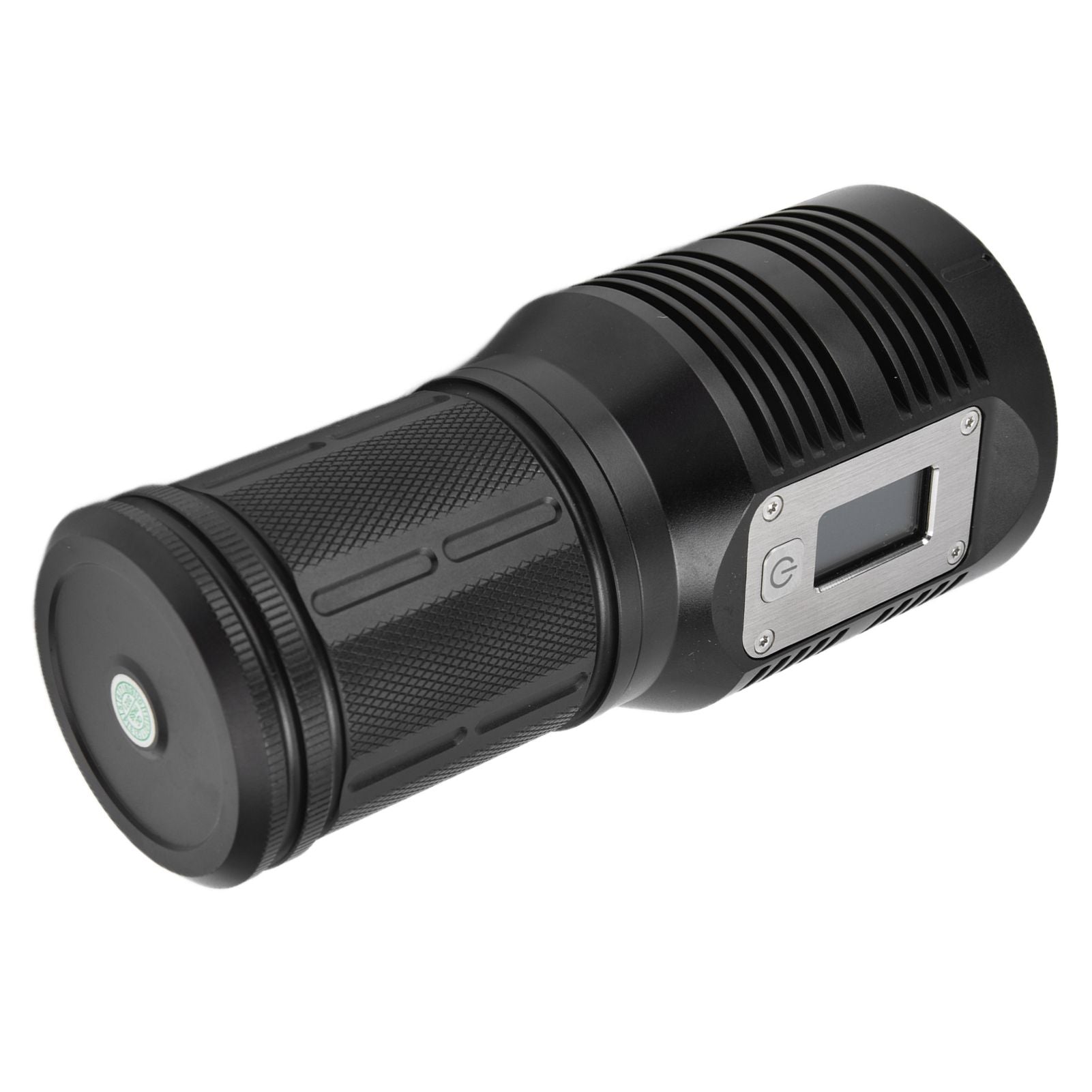 Strong Light Flashlight Digital Display Rainproof Rechargeable Flashlight for Camping Emergency Lighting Work V1294-YM0523-3119210209411