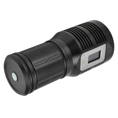 Strong Light Flashlight Digital Display Rainproof Rechargeable Flashlight for Camping Emergency Lighting Work V1294-YM0523-3119210209411