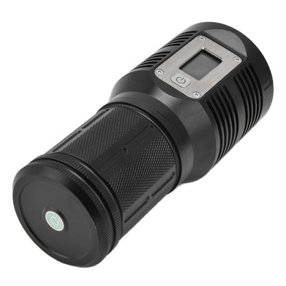 Strong Light Flashlight Digital Display Rainproof Rechargeable Flashlight for Camping Emergency Lighting Work V1294-YM0523-3119210209411