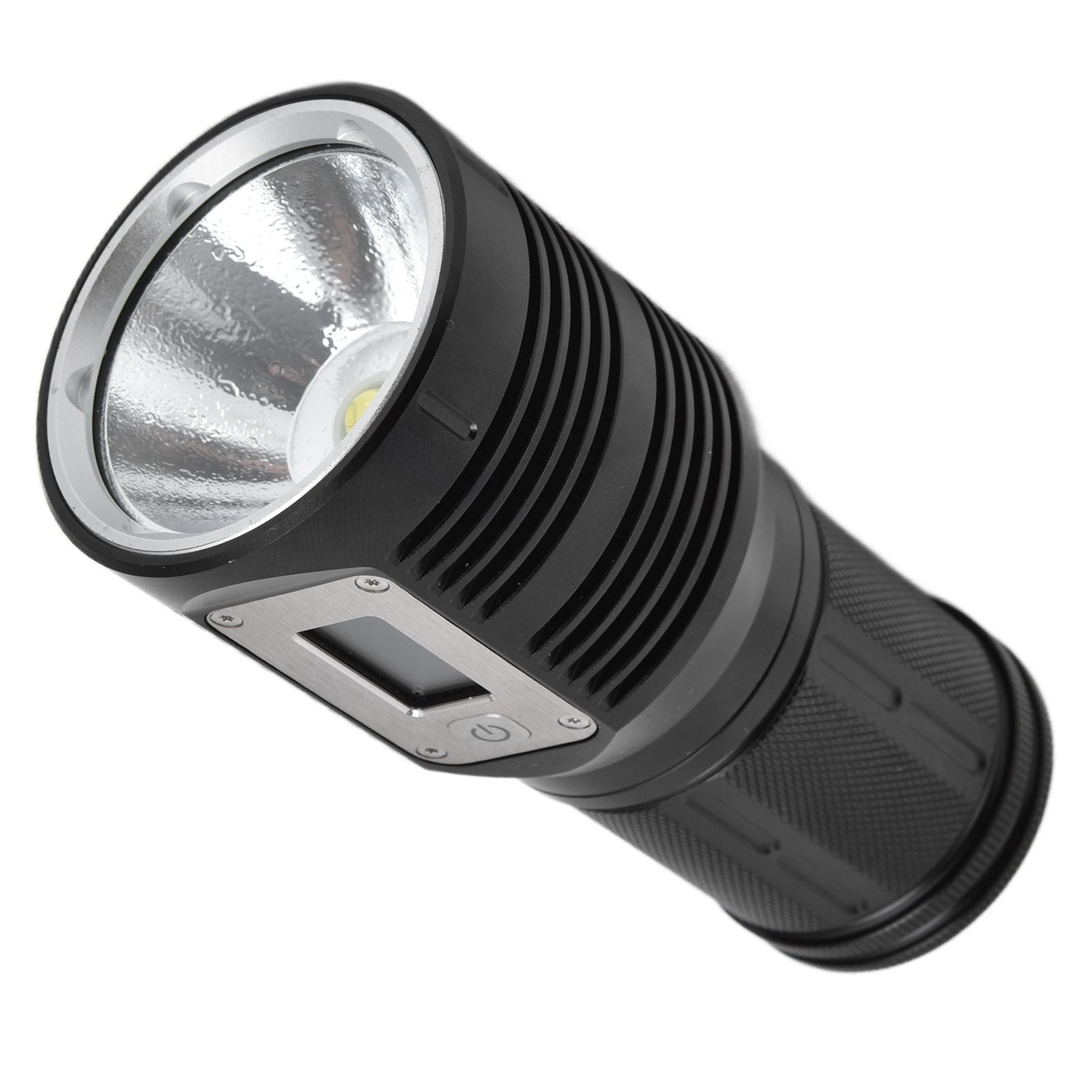 Strong Light Flashlight Digital Display Rainproof Rechargeable Flashlight for Camping Emergency Lighting Work V1294-YM0523-3119210209411