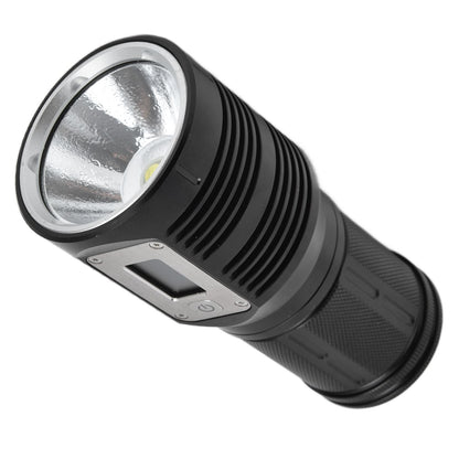 Strong Light Flashlight Digital Display Rainproof Rechargeable Flashlight for Camping Emergency Lighting Work V1294-YM0523-3119210209411