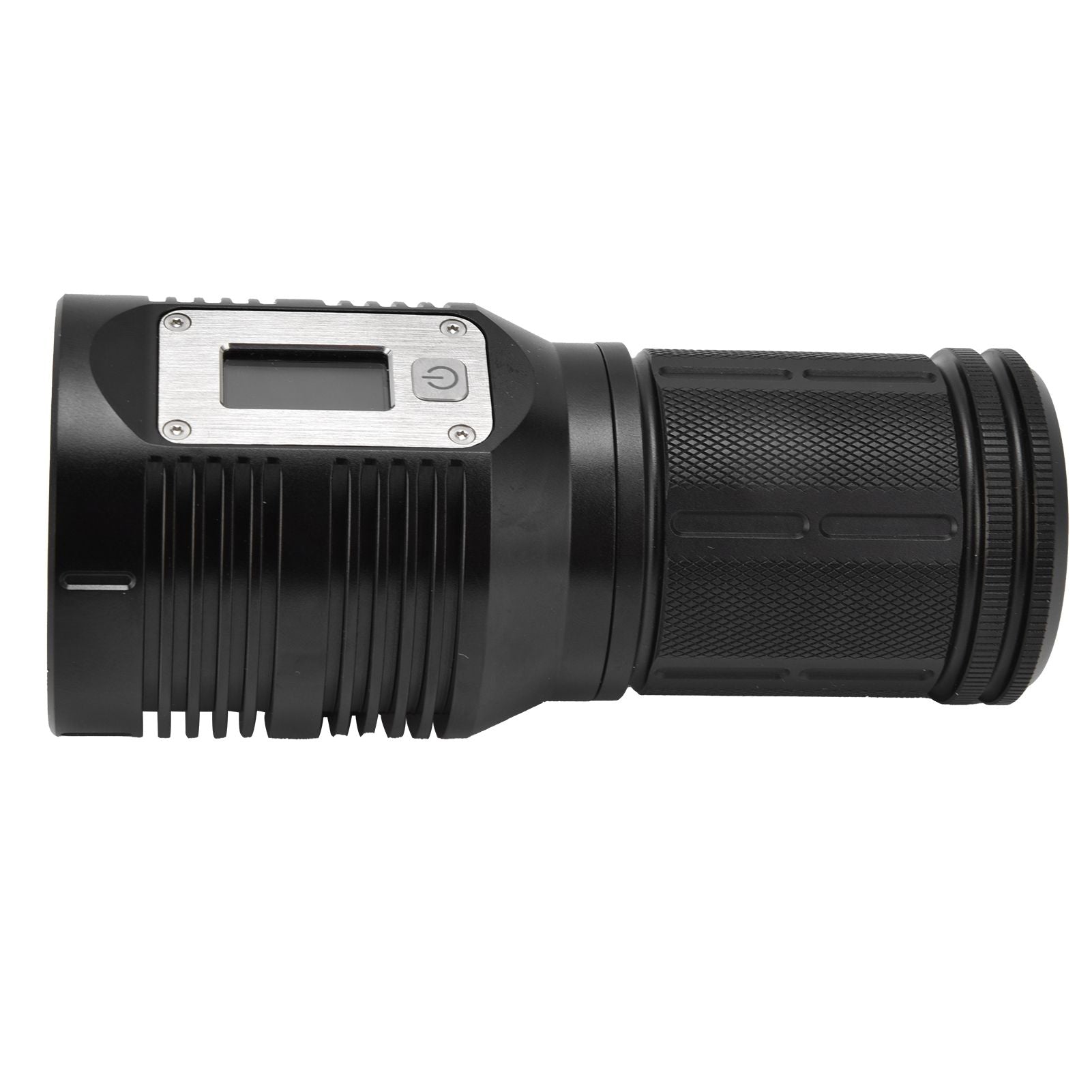Strong Light Flashlight Digital Display Rainproof Rechargeable Flashlight for Camping Emergency Lighting Work V1294-YM0523-3119210209411