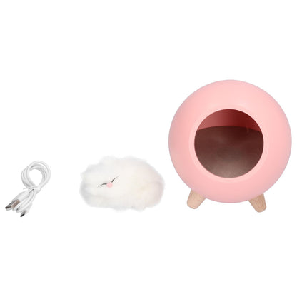 Cute Cat Touch Led Night Light with USB Cable Rechargeable Touch Dimming Cat House LED Night Light for Bedroom V1294-YM0523-3119210211411
