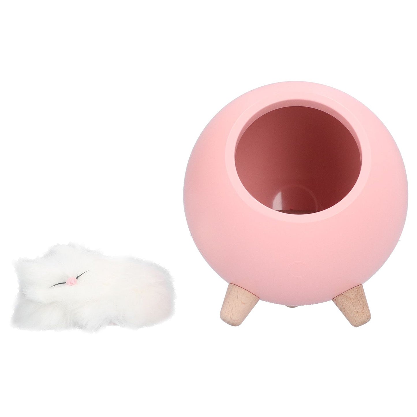 Cute Cat Touch Led Night Light with USB Cable Rechargeable Touch Dimming Cat House LED Night Light for Bedroom V1294-YM0523-3119210211411
