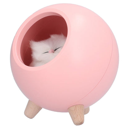 Cute Cat Touch Led Night Light with USB Cable Rechargeable Touch Dimming Cat House LED Night Light for Bedroom V1294-YM0523-3119210211411