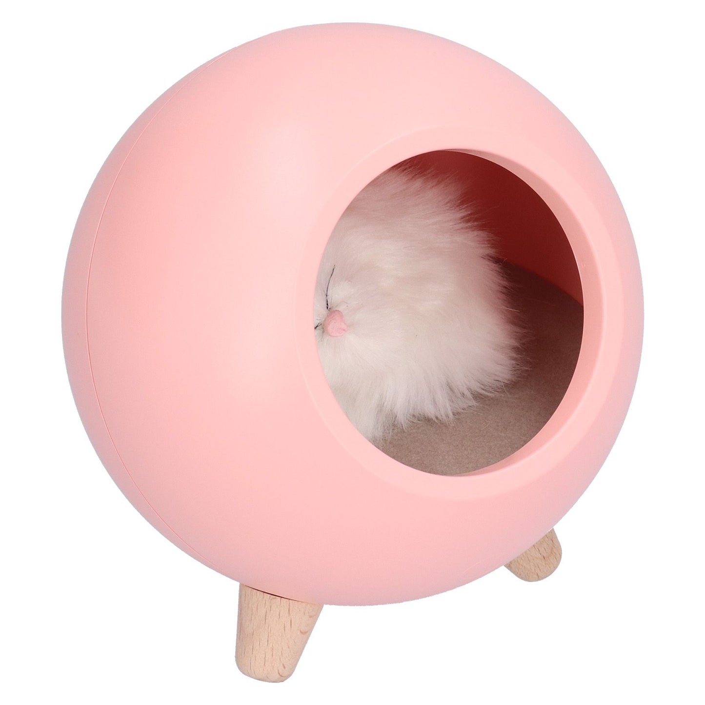 Cute Cat Touch Led Night Light with USB Cable Rechargeable Touch Dimming Cat House LED Night Light for Bedroom V1294-YM0523-3119210211411