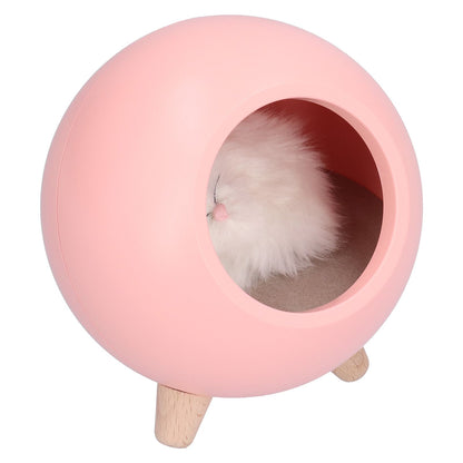 Cute Cat Touch Led Night Light with USB Cable Rechargeable Touch Dimming Cat House LED Night Light for Bedroom V1294-YM0523-3119210211411