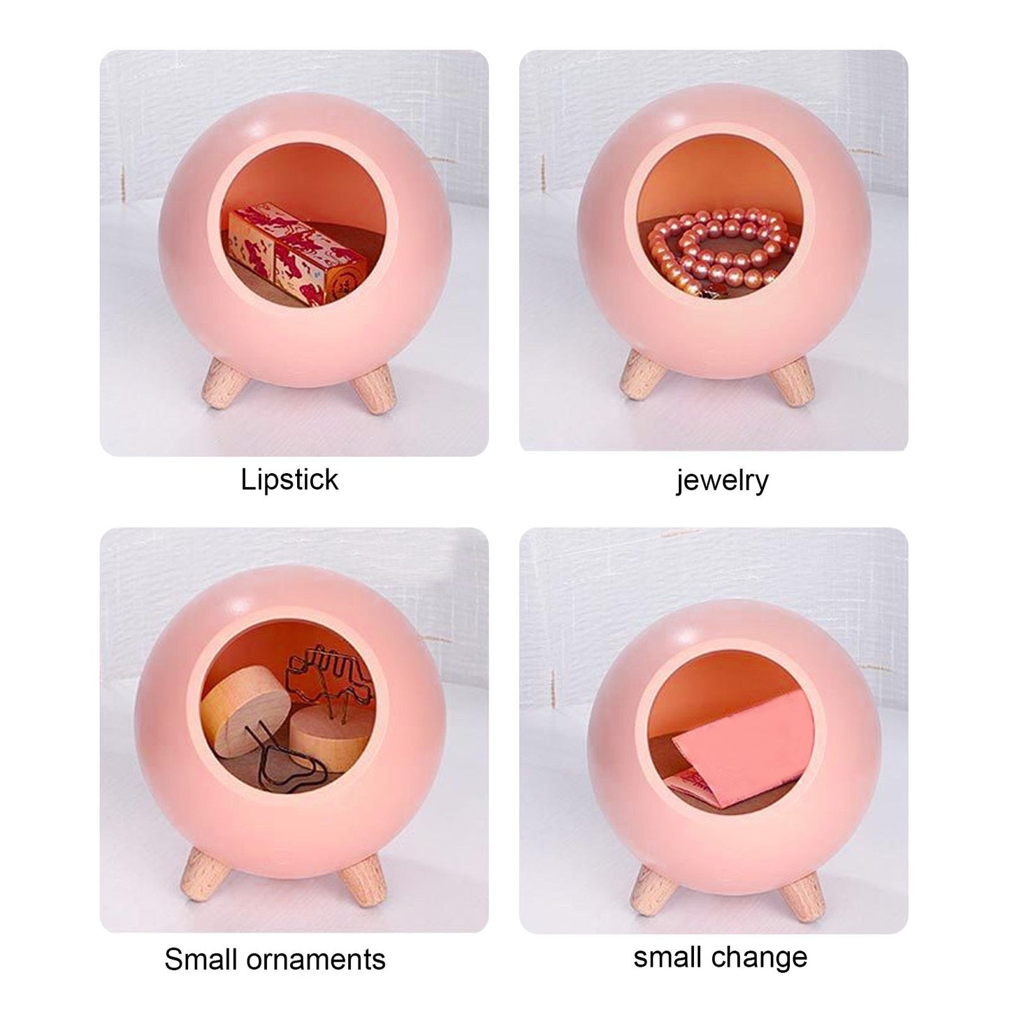 Cute Cat Touch Led Night Light with USB Cable Rechargeable Touch Dimming Cat House LED Night Light for Bedroom V1294-YM0523-3119210211411