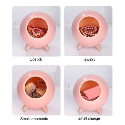 Cute Cat Touch Led Night Light with USB Cable Rechargeable Touch Dimming Cat House LED Night Light for Bedroom V1294-YM0523-3119210211411