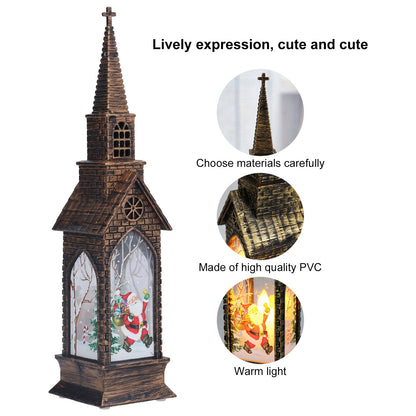 Christmas Lights Lantern Candlestick Christmas Desktop Decoration LED Small Night LightsElder V1294-YM0523-3119210223112
