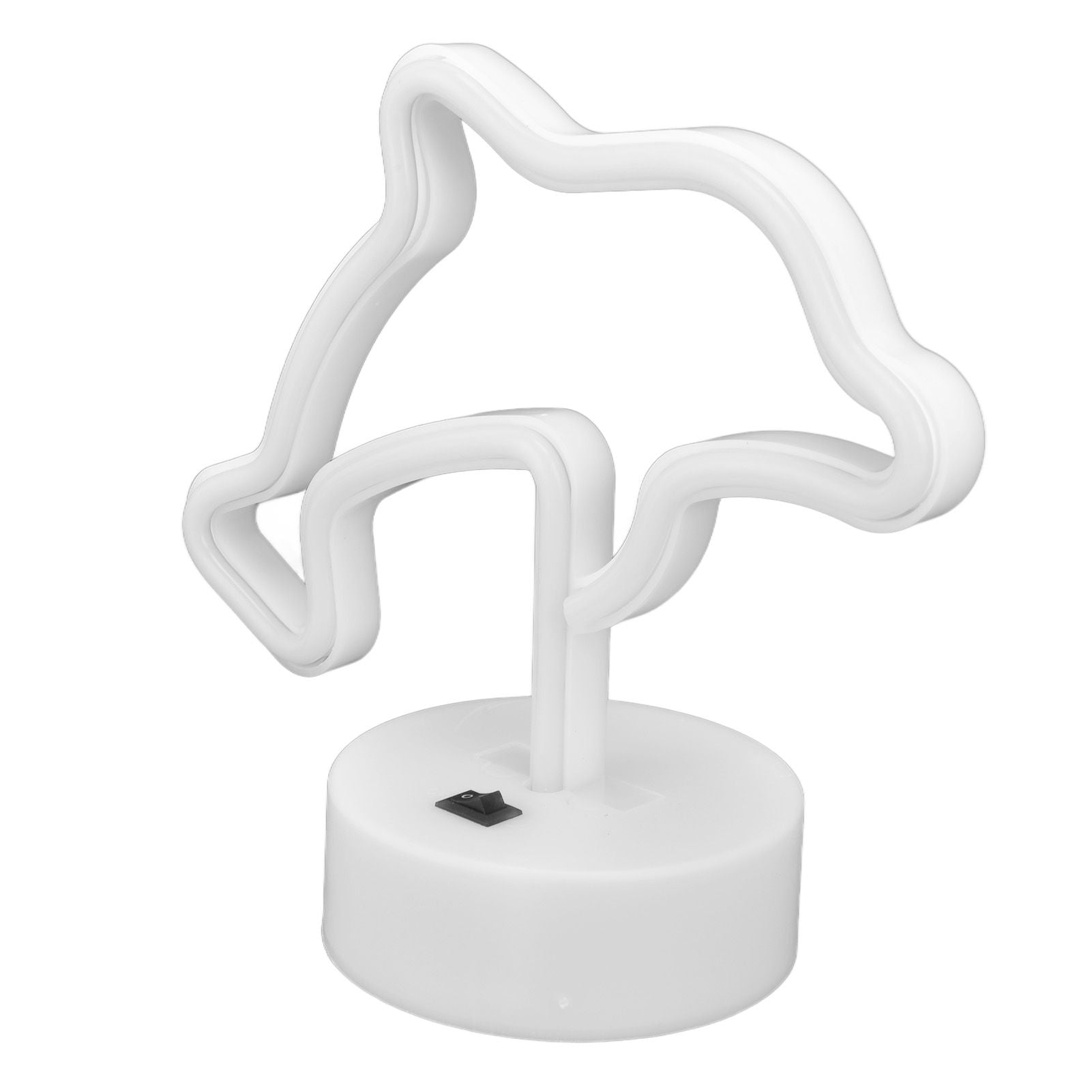 LED Dolphin Neon Light USB Or Battery Powered Unique Room Decoration Accessory with Base V1294-YM0523-3119210225511