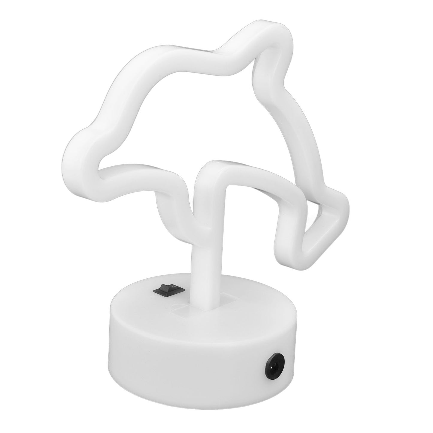 LED Dolphin Neon Light USB Or Battery Powered Unique Room Decoration Accessory with Base V1294-YM0523-3119210225511