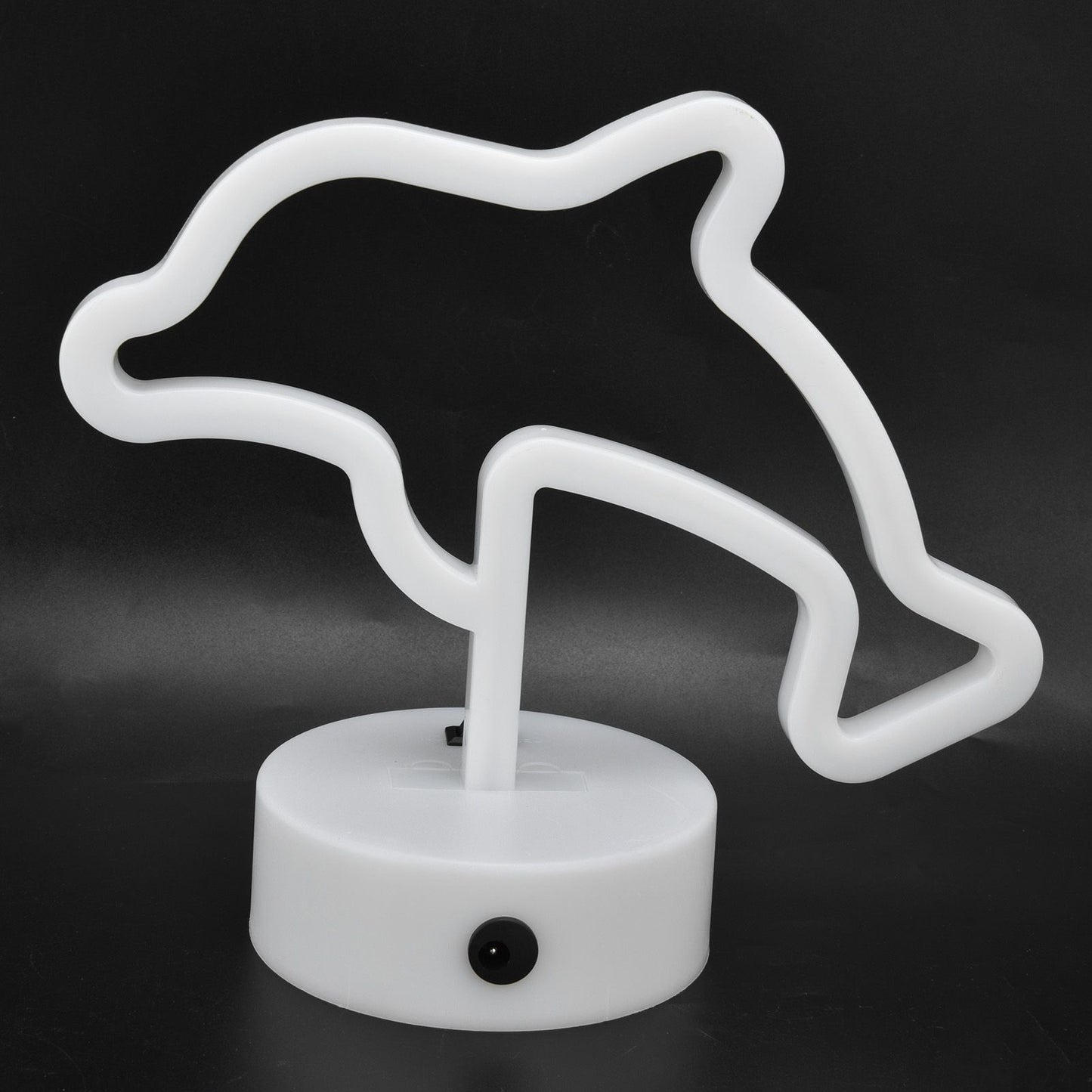 LED Dolphin Neon Light USB Or Battery Powered Unique Room Decoration Accessory with Base V1294-YM0523-3119210225511