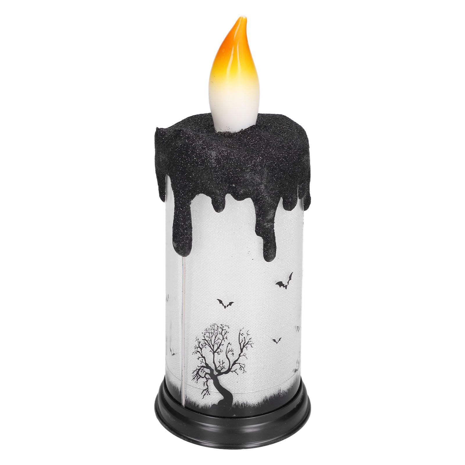 Halloween Snow Globe Candles Light LED Terrorist Decoration Electronic Candle Lamp for Party HolidayDancing V1294-YM0523-3119210233612