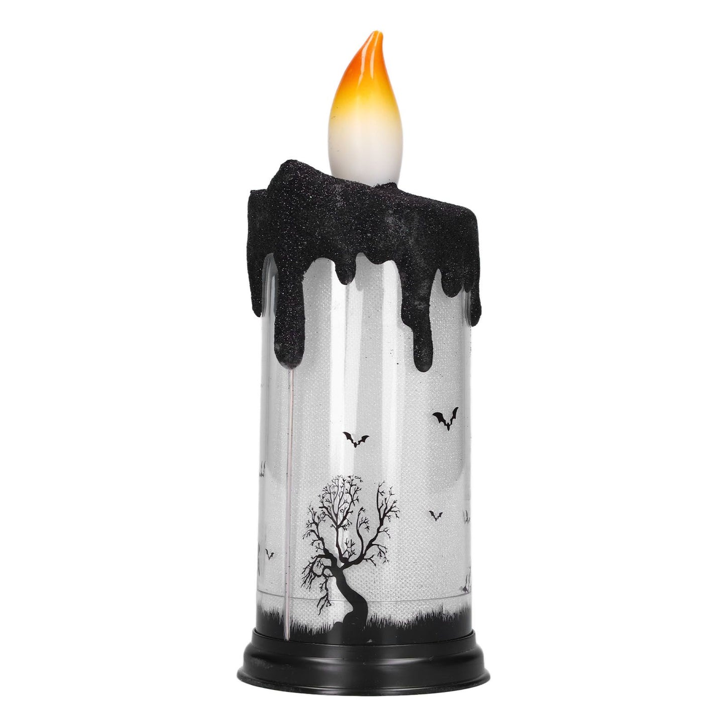 Halloween Snow Globe Candles Light LED Terrorist Decoration Electronic Candle Lamp for Party HolidayDancing V1294-YM0523-3119210233612