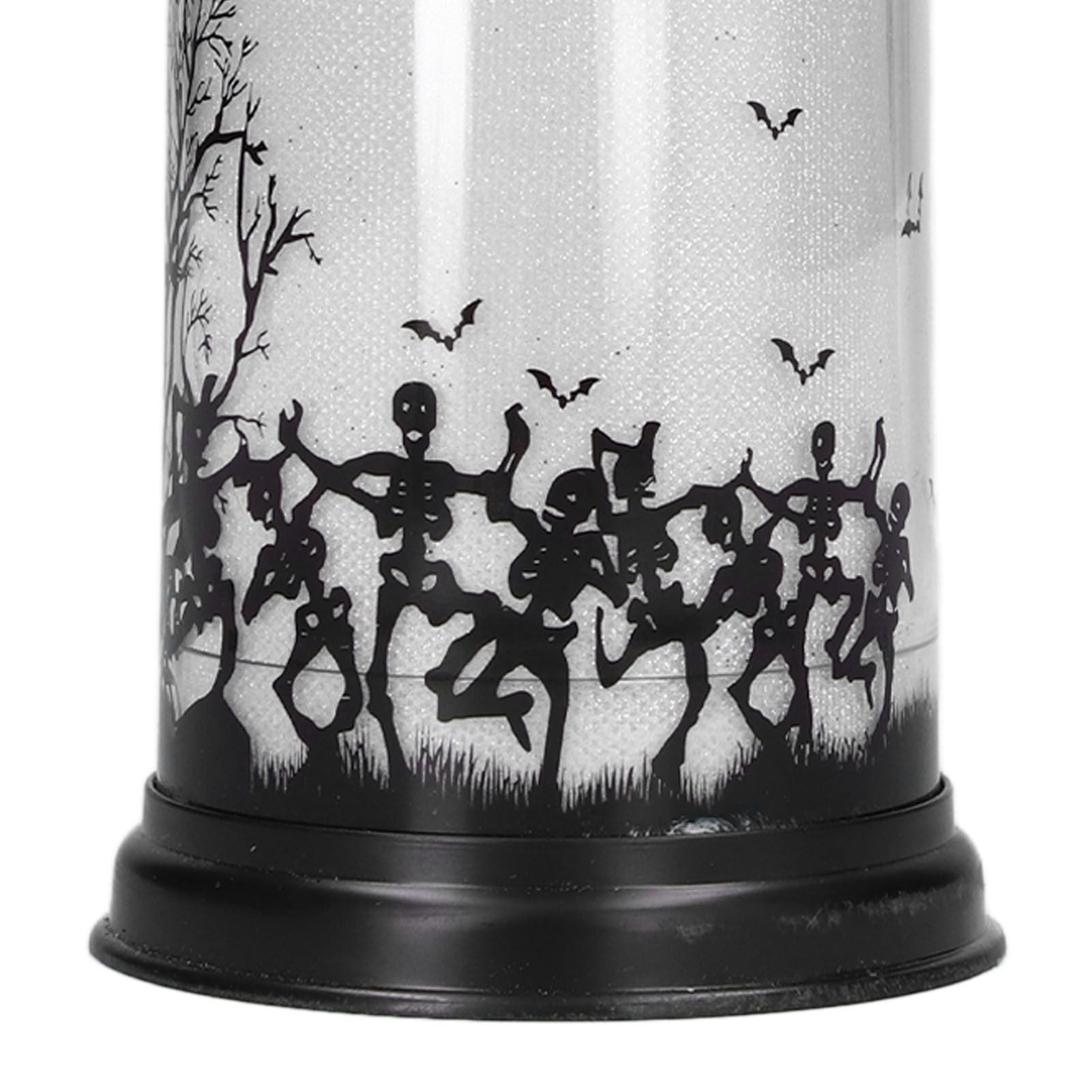 Halloween Snow Globe Candles Light LED Terrorist Decoration Electronic Candle Lamp for Party HolidayDancing V1294-YM0523-3119210233612