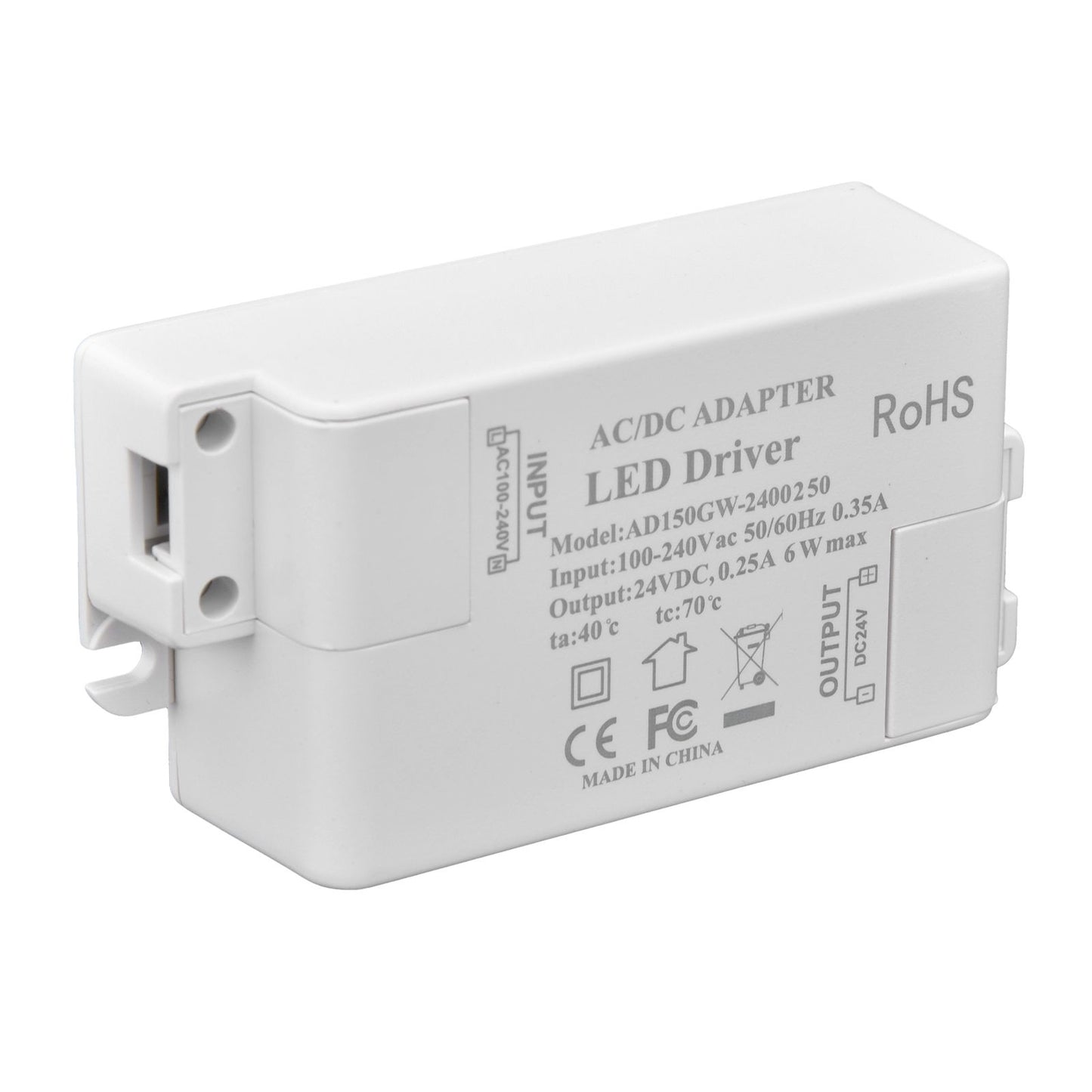 LED Driver AC and DC Waterproof Power Supply Transformer Driver for Low Voltage LED Lamps V1294-YM0523-3119210236711