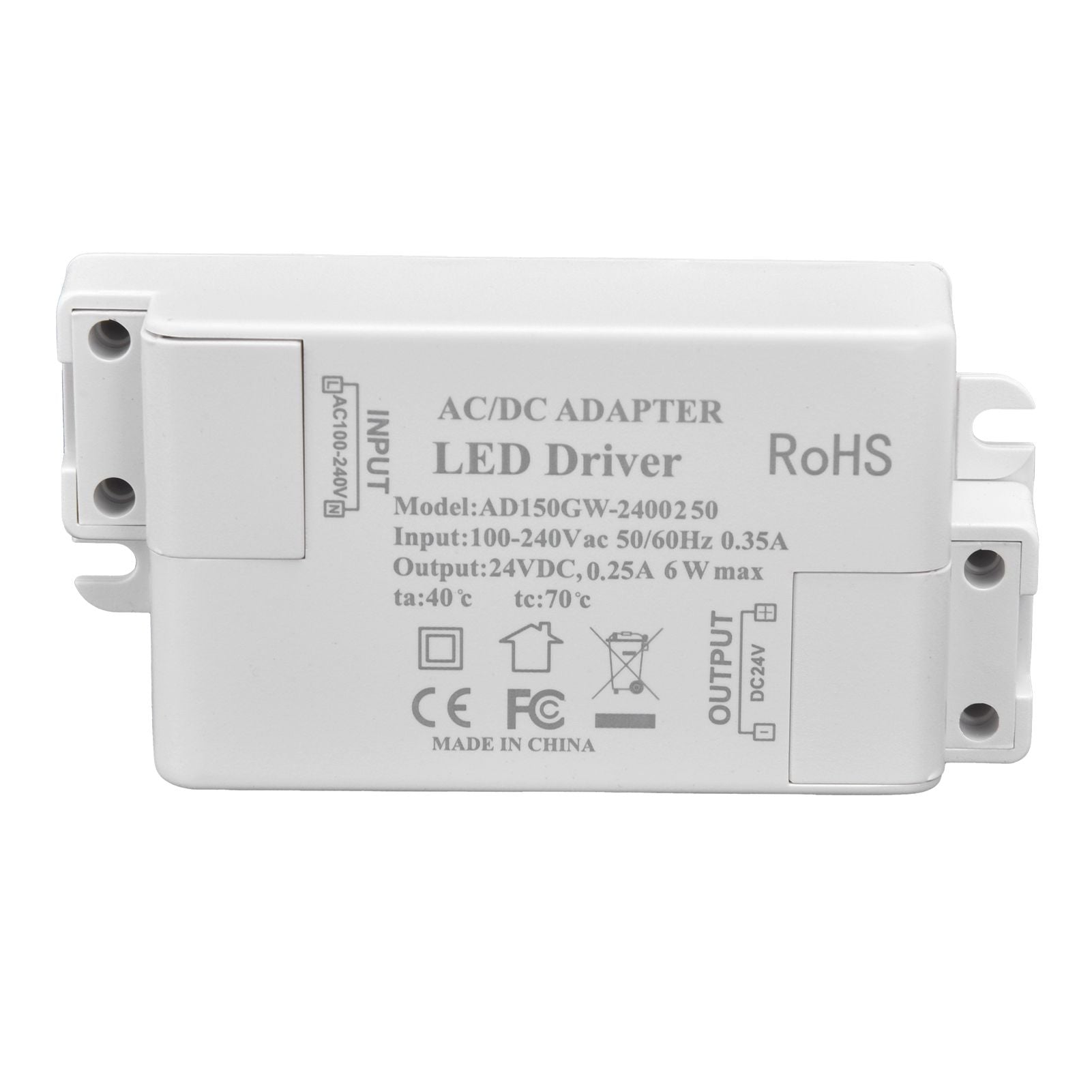 LED Driver AC and DC Waterproof Power Supply Transformer Driver for Low Voltage LED Lamps V1294-YM0523-3119210236711