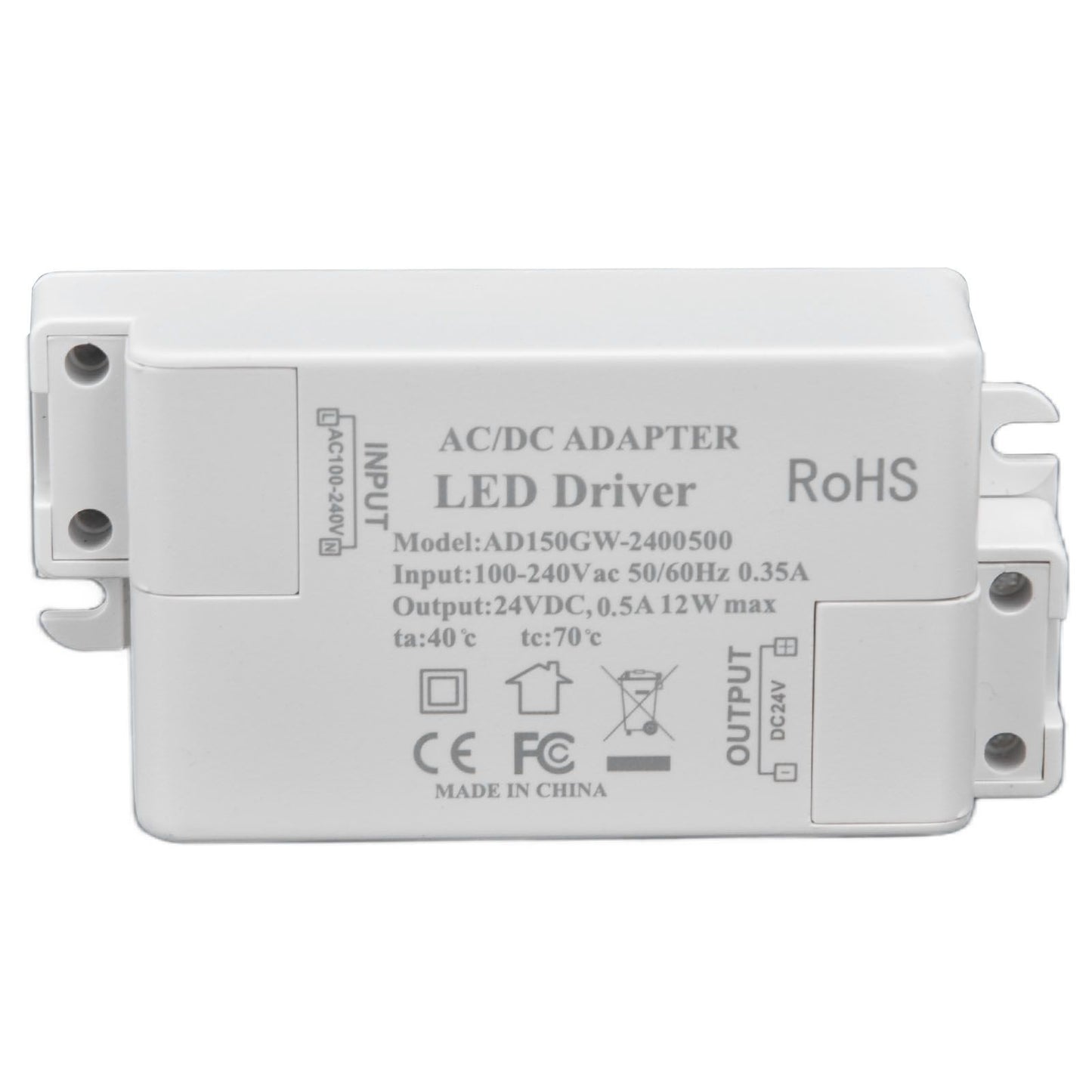 12W LED Driver Low Voltage Constant Current LED Power Supply Transformer for LED Lights V1294-YM0523-3119210237111