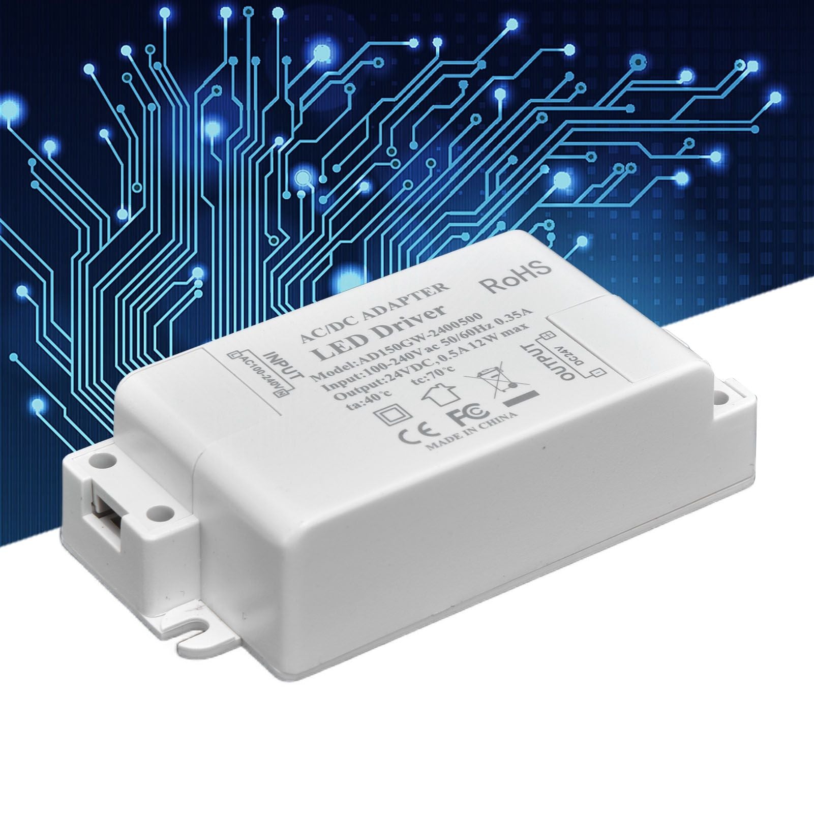 12W LED Driver Low Voltage Constant Current LED Power Supply Transformer for LED Lights V1294-YM0523-3119210237111